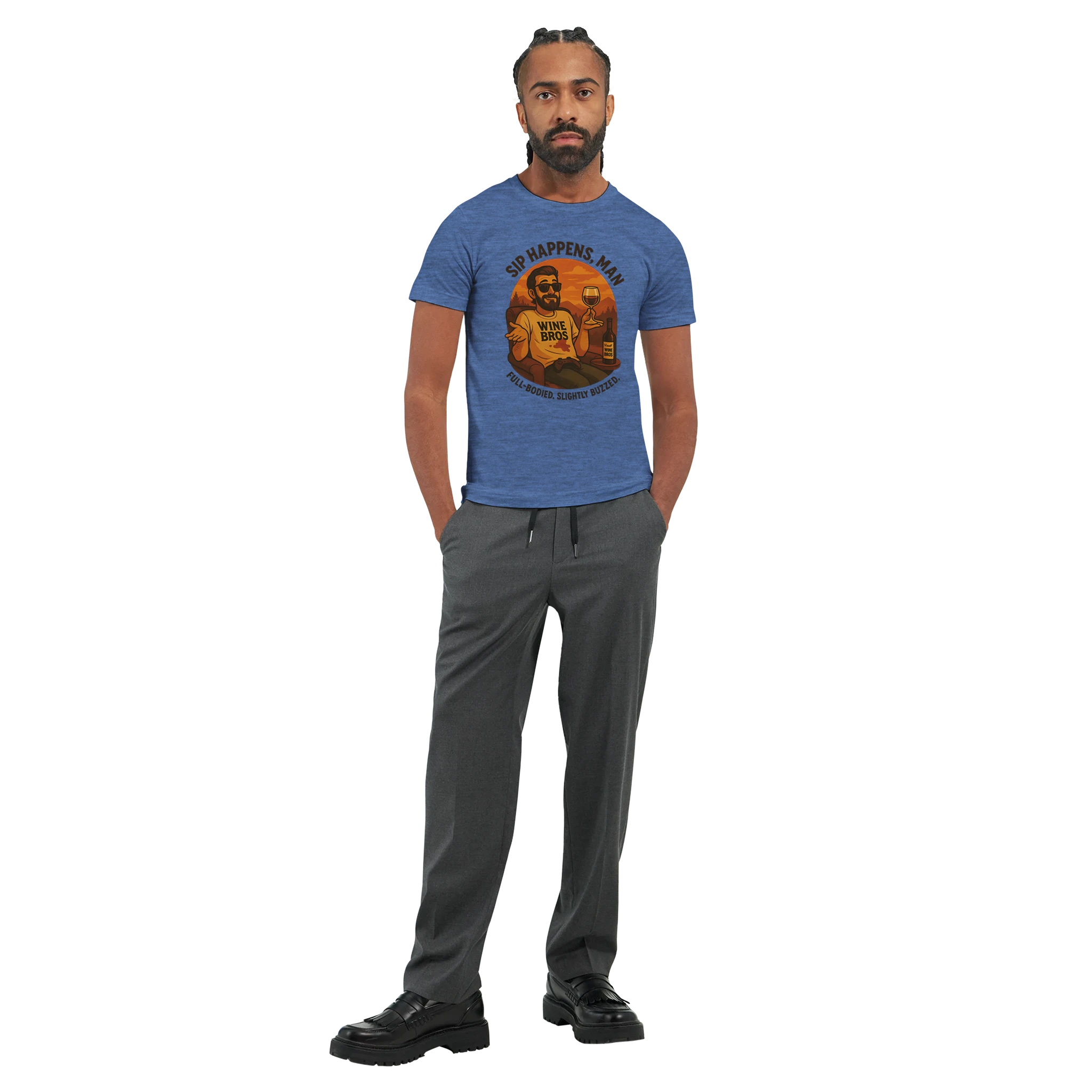 Wine Bros Collection shirt – full-bodied humor for bros