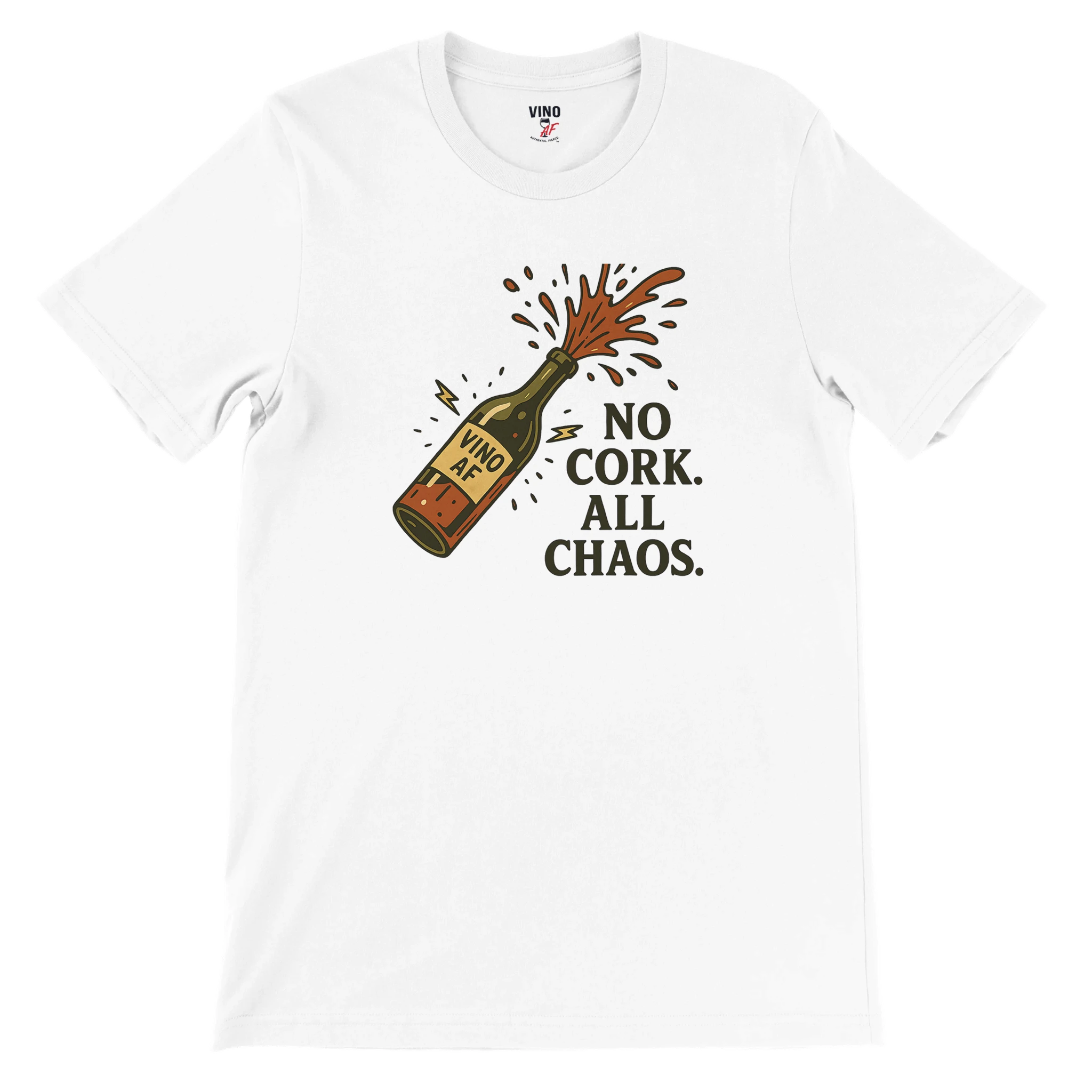 Retro sarcasm wine shirt – unfiltered and proud