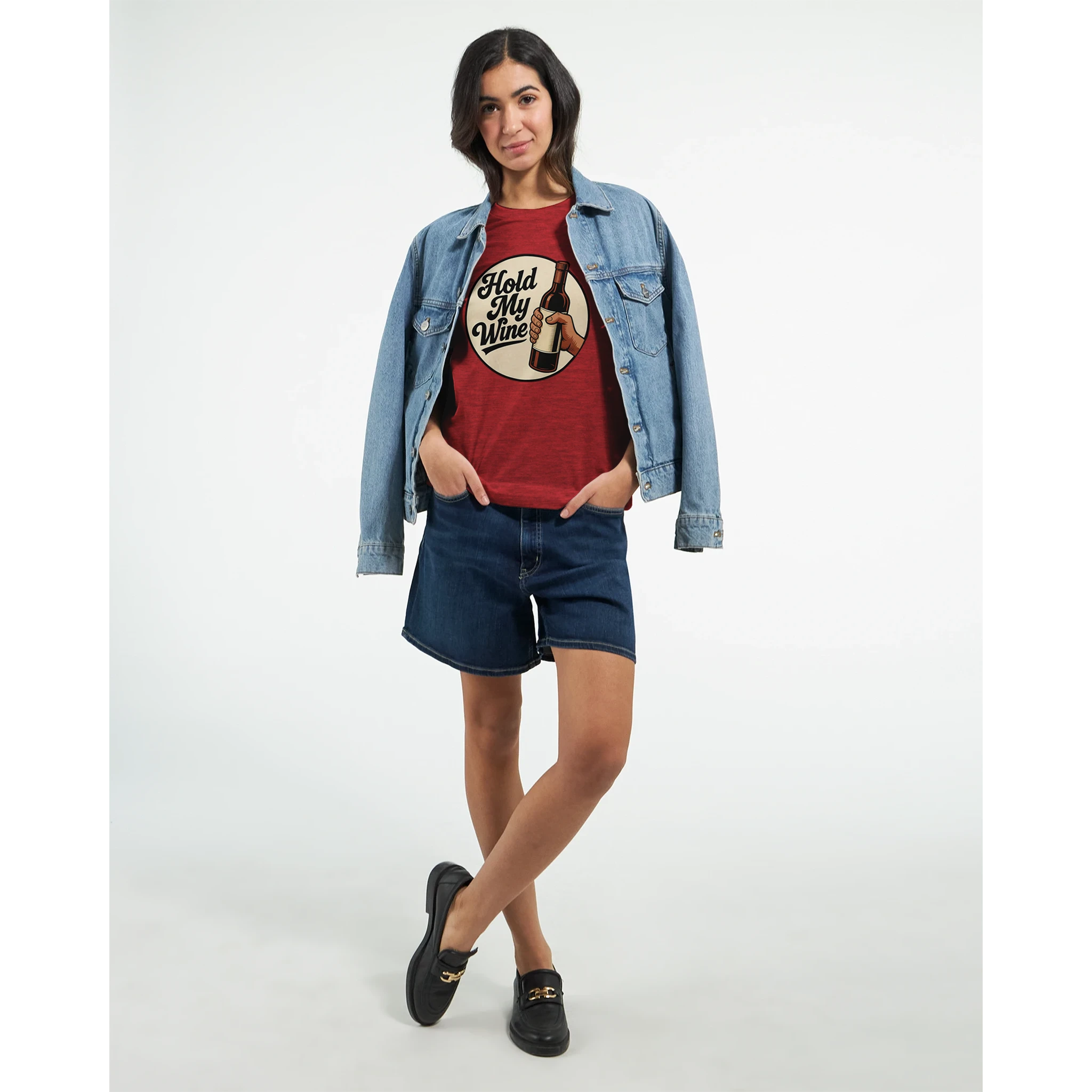 Retro sarcasm wine shirt â unfiltered and proud