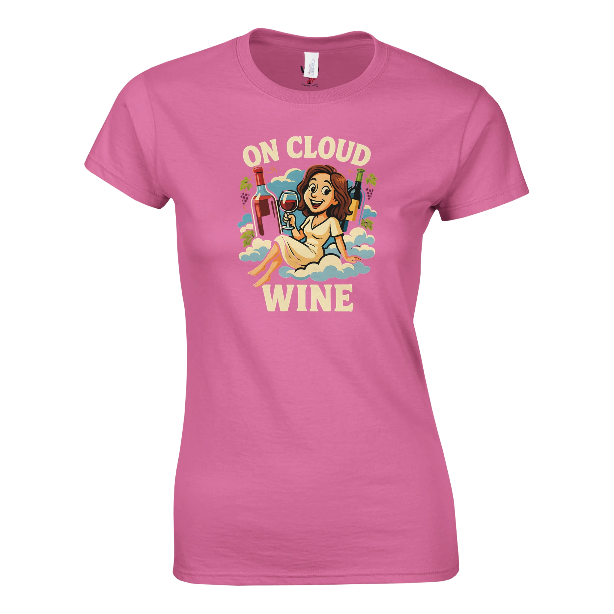 Cozy wine night tee for women who snack, sip, and skip the drama. Comfy vibes, bougie energy.