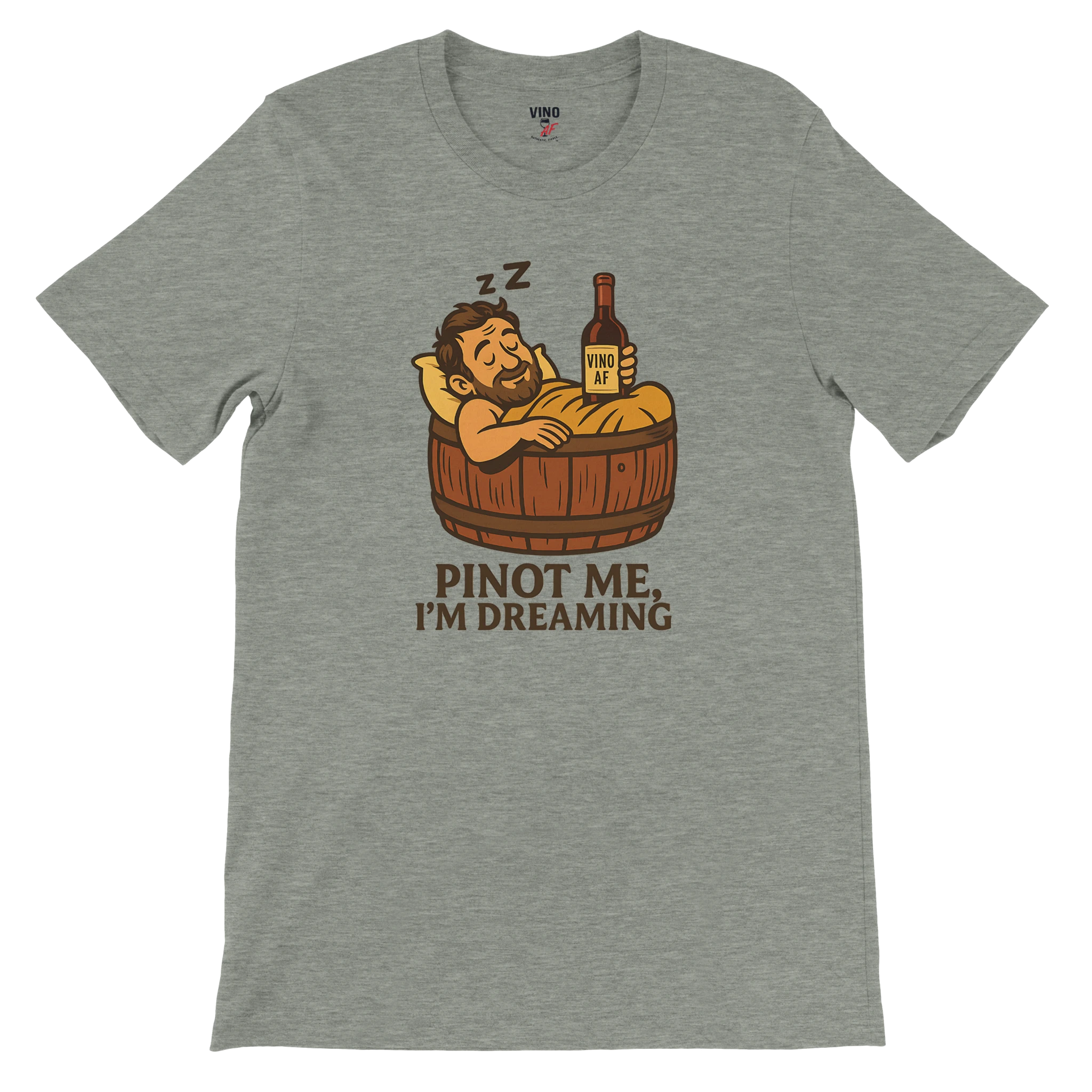 Retro sarcasm wine shirt – unfiltered and proud