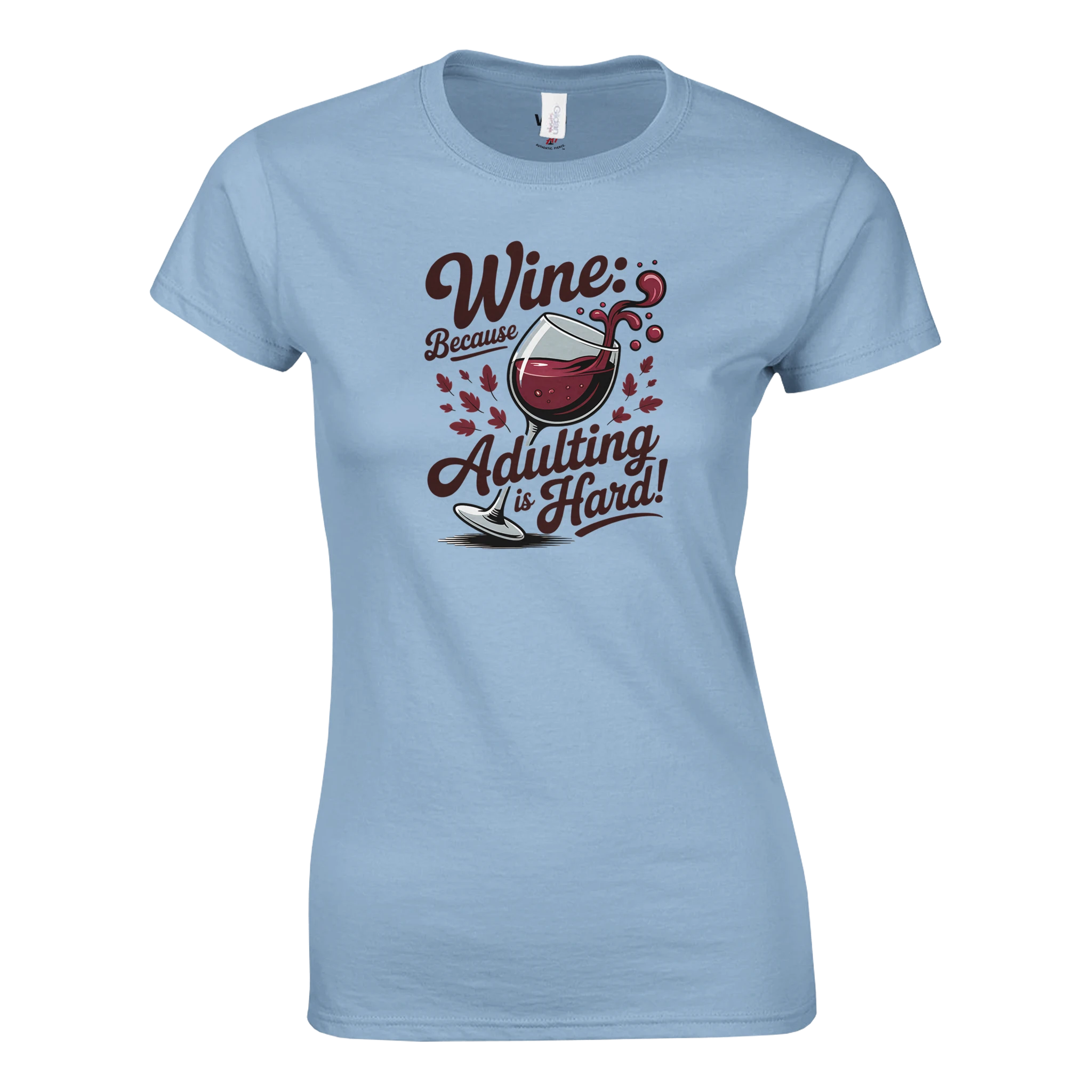 Cozy wine night tee for women who snack, sip, and skip the drama. Comfy vibes, bougie energy.