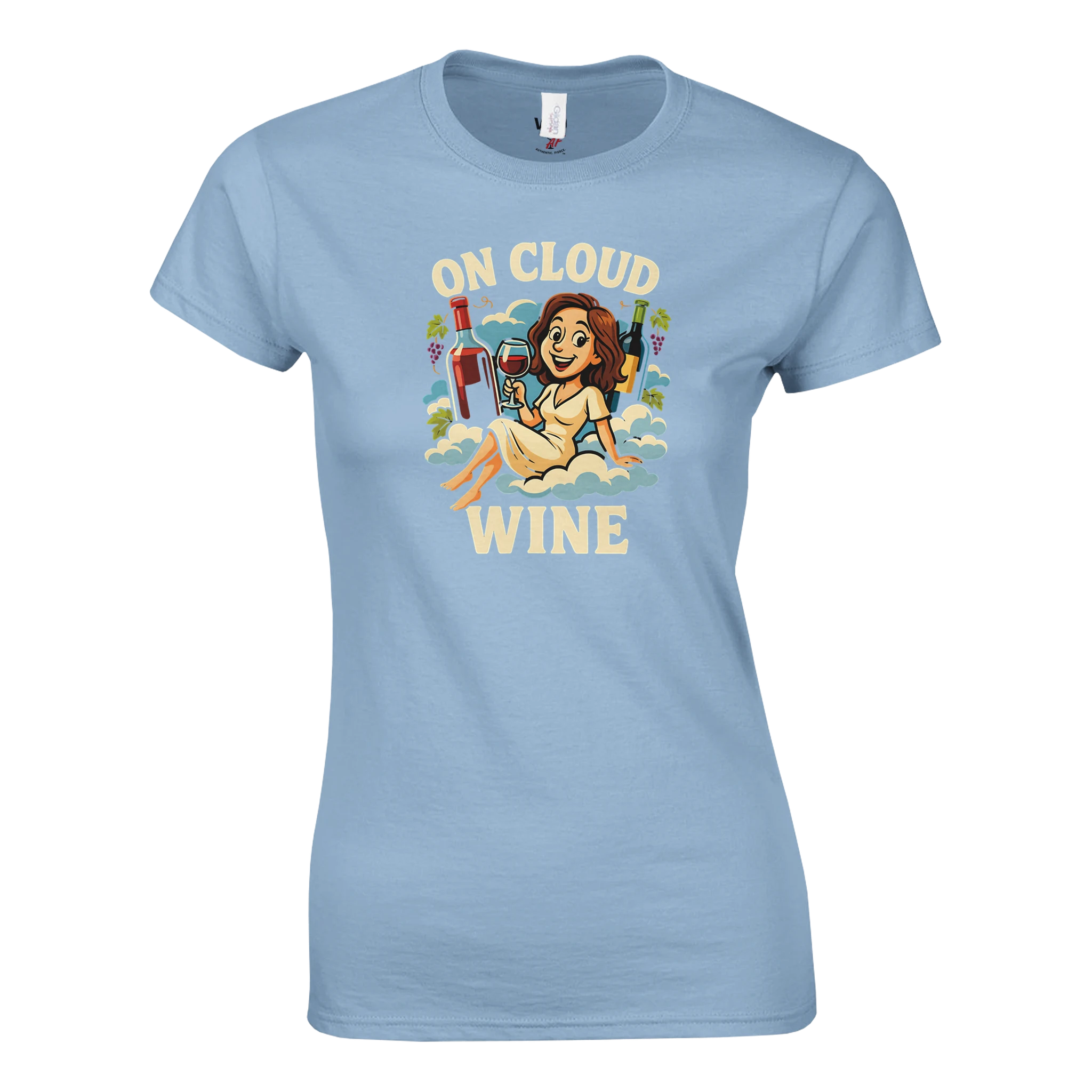 Cozy wine night tee for women who snack, sip, and skip the drama. Comfy vibes, bougie energy.