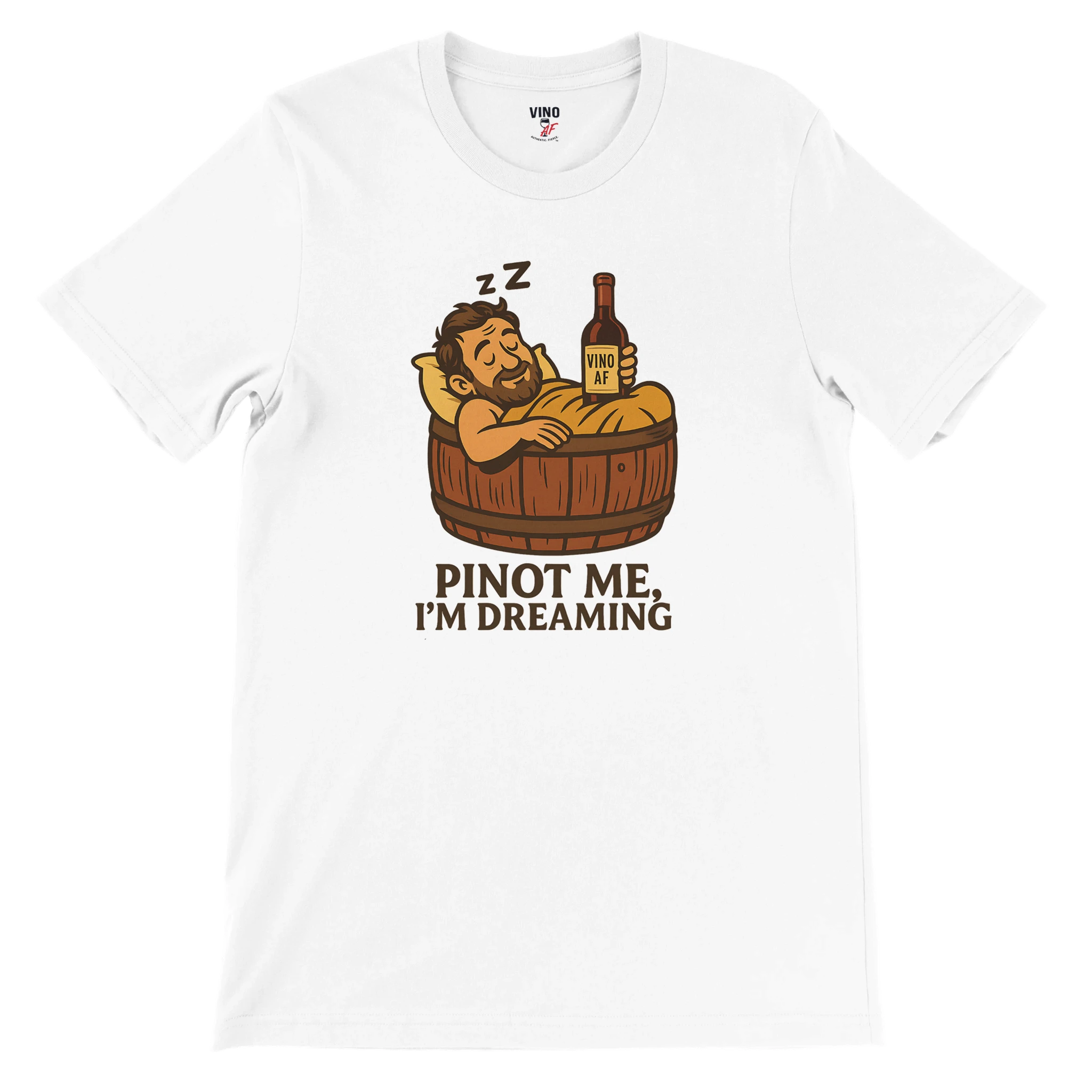 Retro sarcasm wine shirt – unfiltered and proud