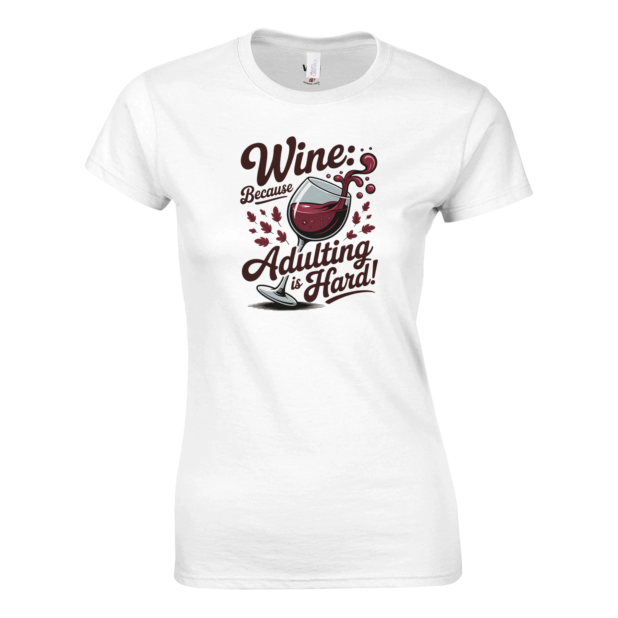 Cozy wine night tee for women who snack, sip, and skip the drama. Comfy vibes, bougie energy.