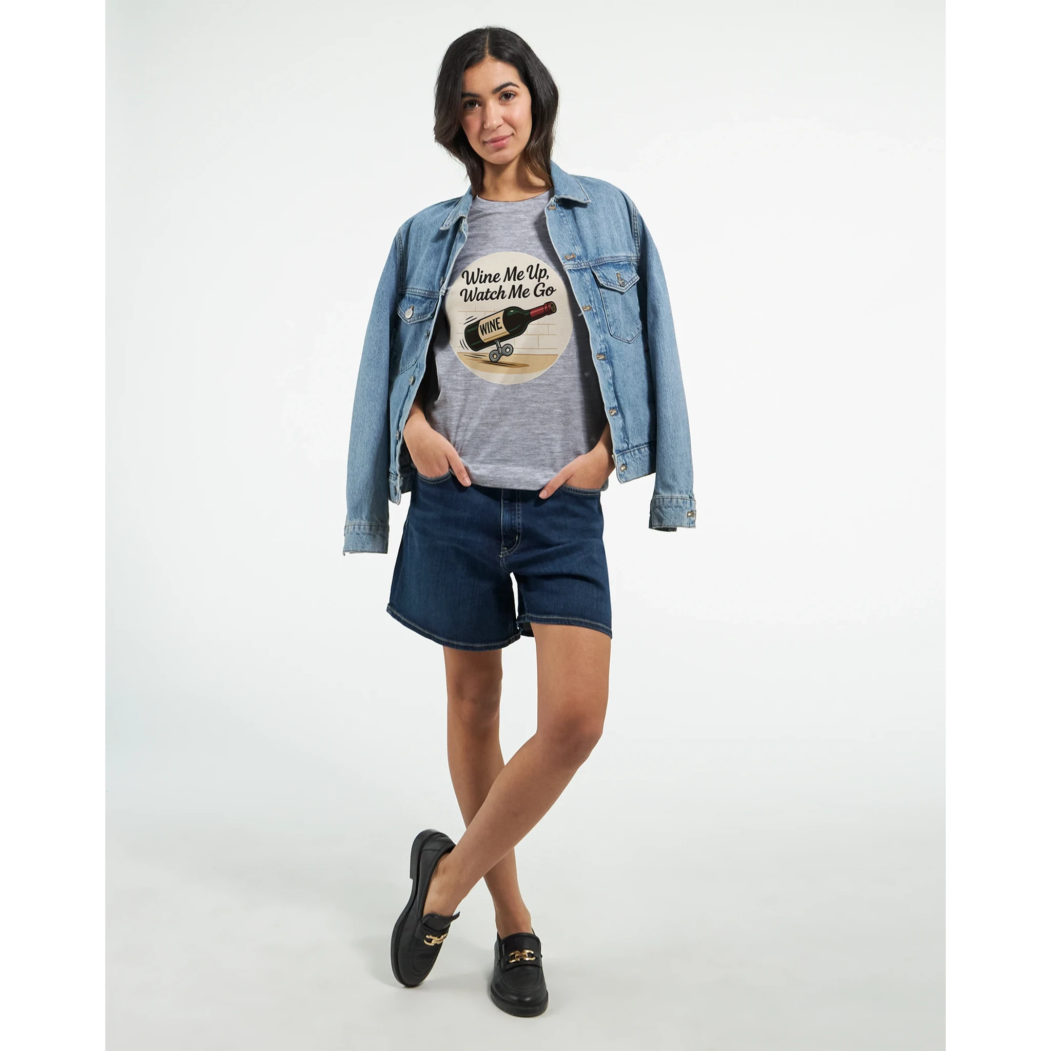 Retro sarcasm wine shirt – unfiltered and proud