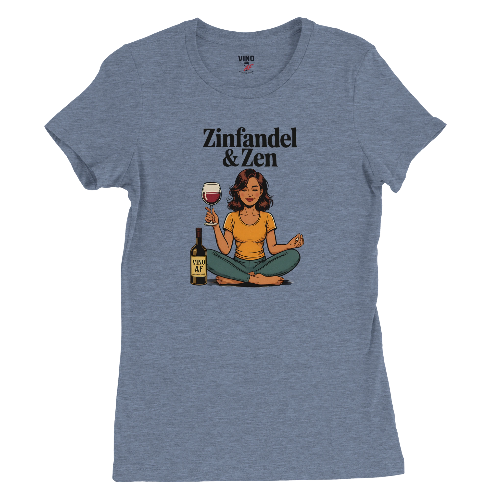 Cozy wine night tee for women who snack, sip, and skip the drama. Comfy vibes, bougie energy.