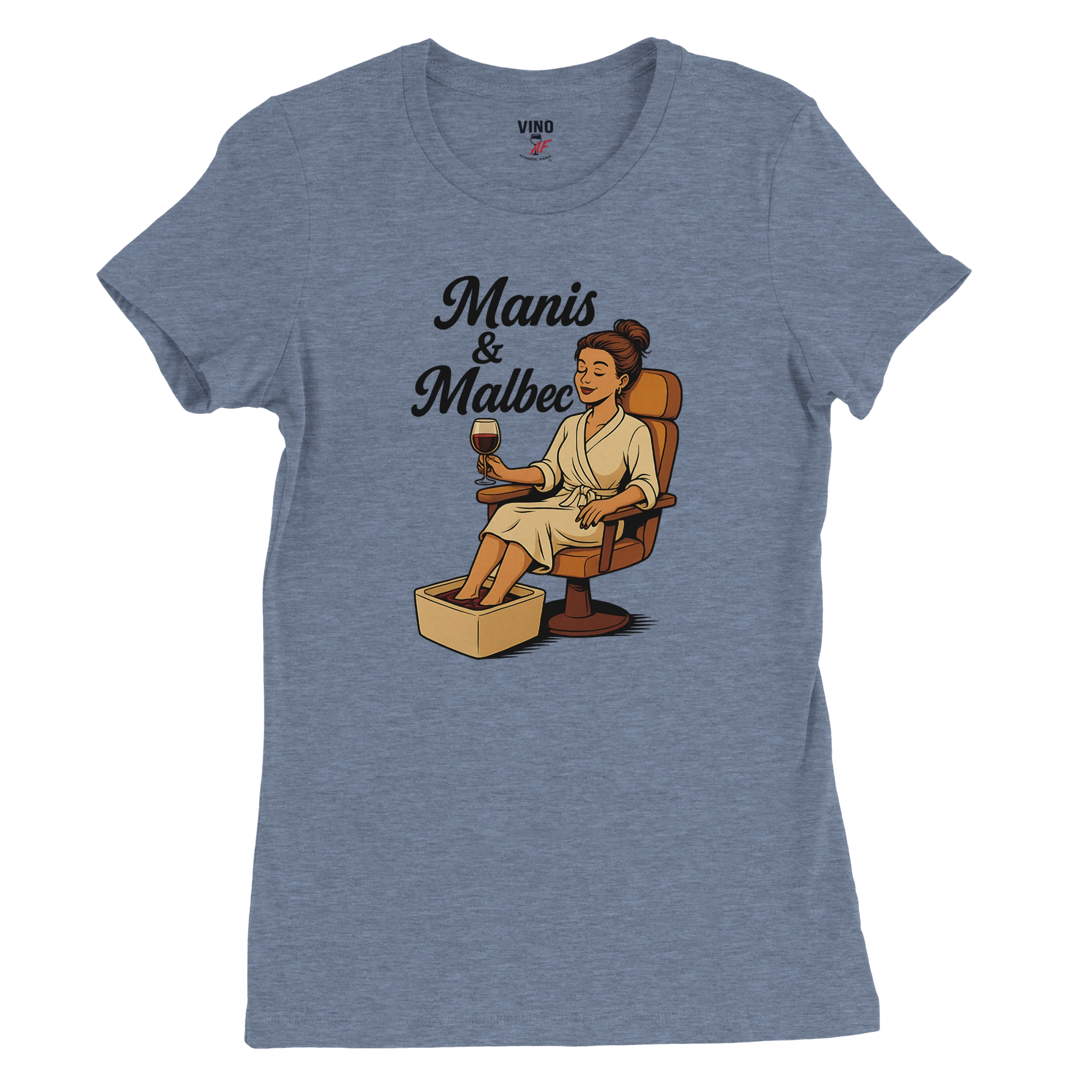 Cozy wine night tee for women who snack, sip, and skip the drama. Comfy vibes, bougie energy.