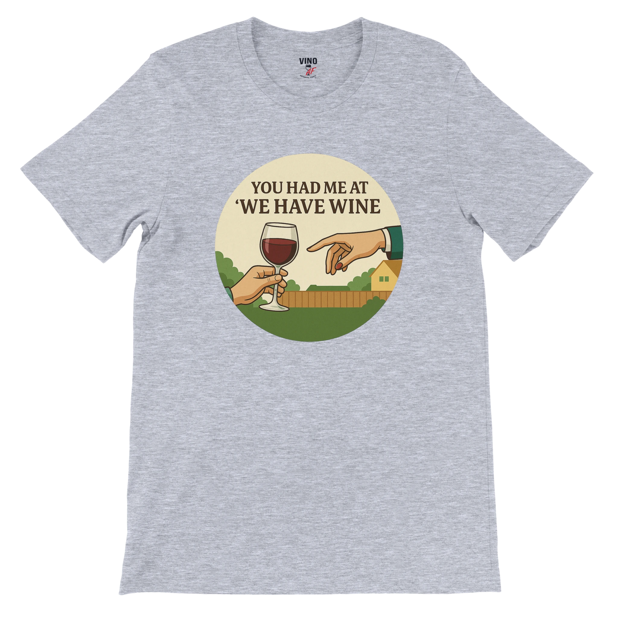 Retro sarcasm wine shirt – unfiltered and proud
