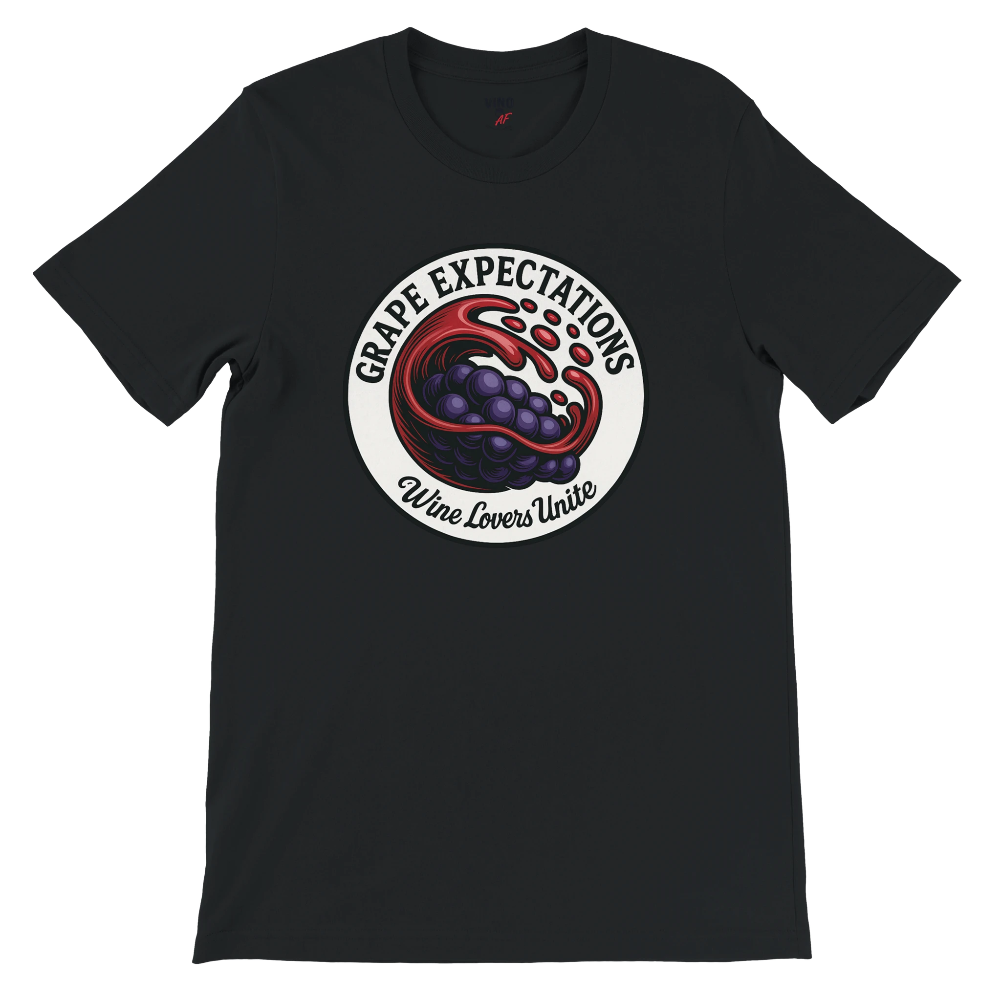 Retro sarcasm wine shirt â unfiltered and proud