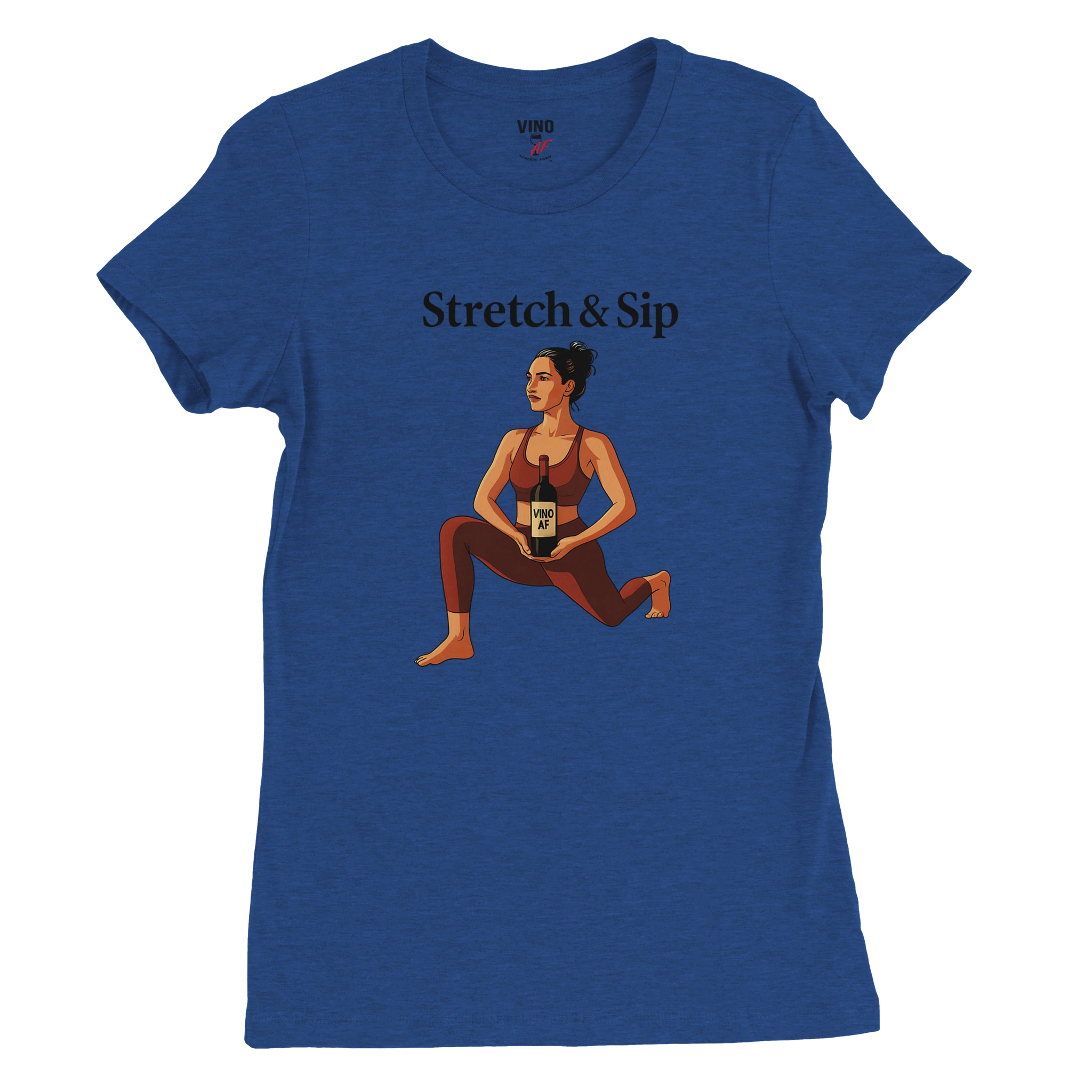 Cozy wine night tee for women who snack, sip, and skip the drama. Comfy vibes, bougie energy.