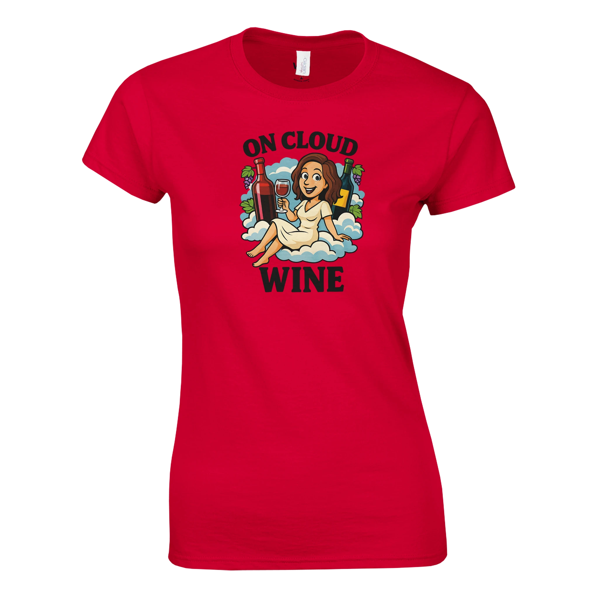 Cozy wine night tee for women who snack, sip, and skip the drama. Comfy vibes, bougie energy.