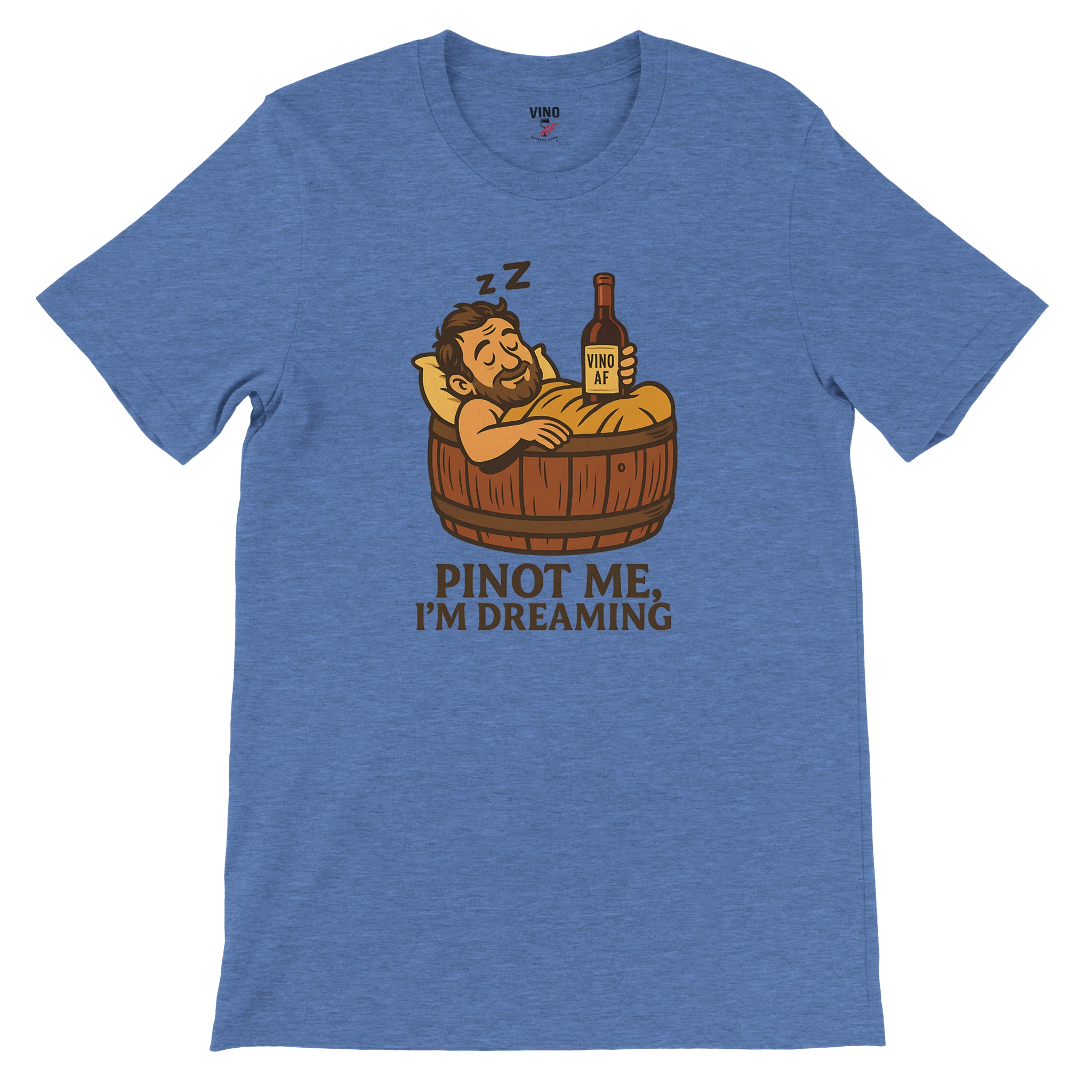 Retro sarcasm wine shirt – unfiltered and proud