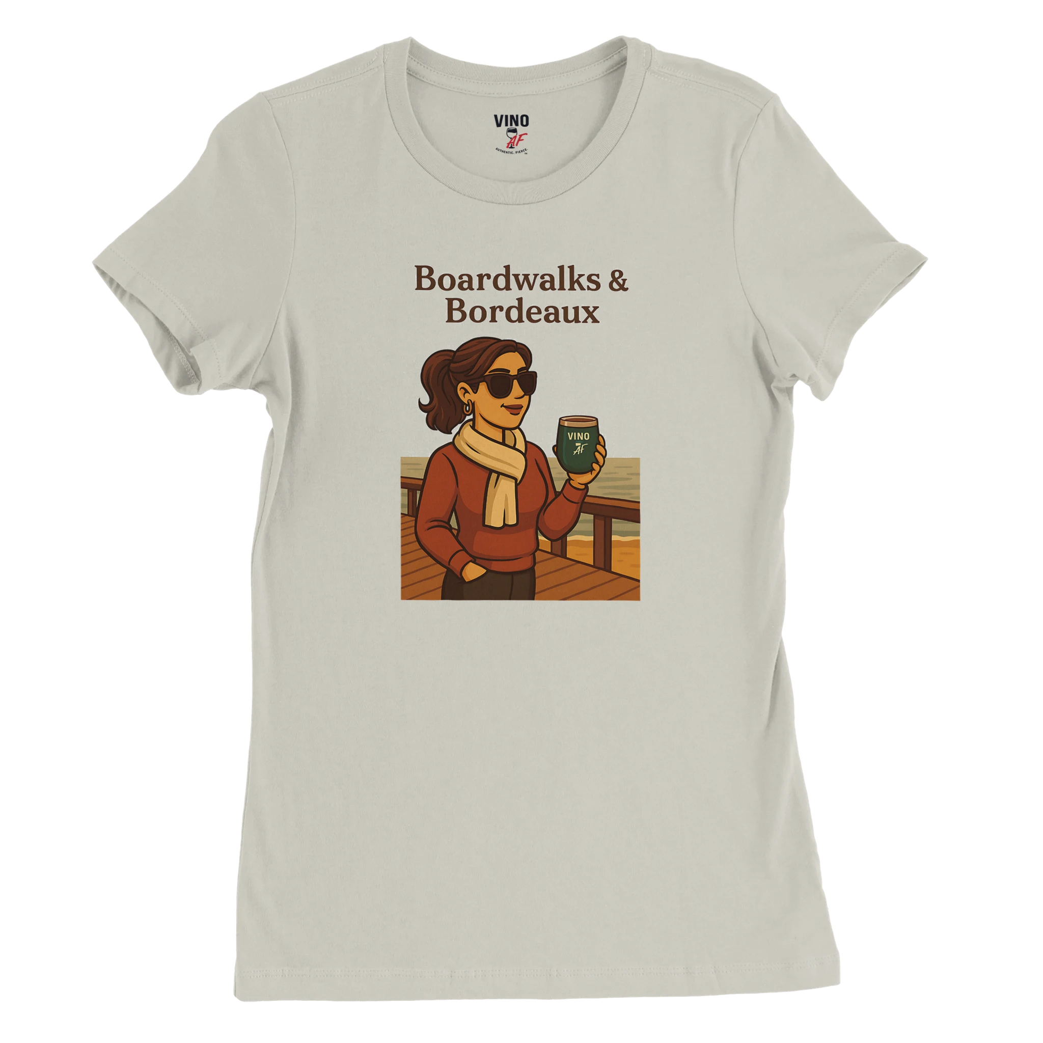 Cozy wine night tee for women who snack, sip, and skip the drama. Comfy vibes, bougie energy.