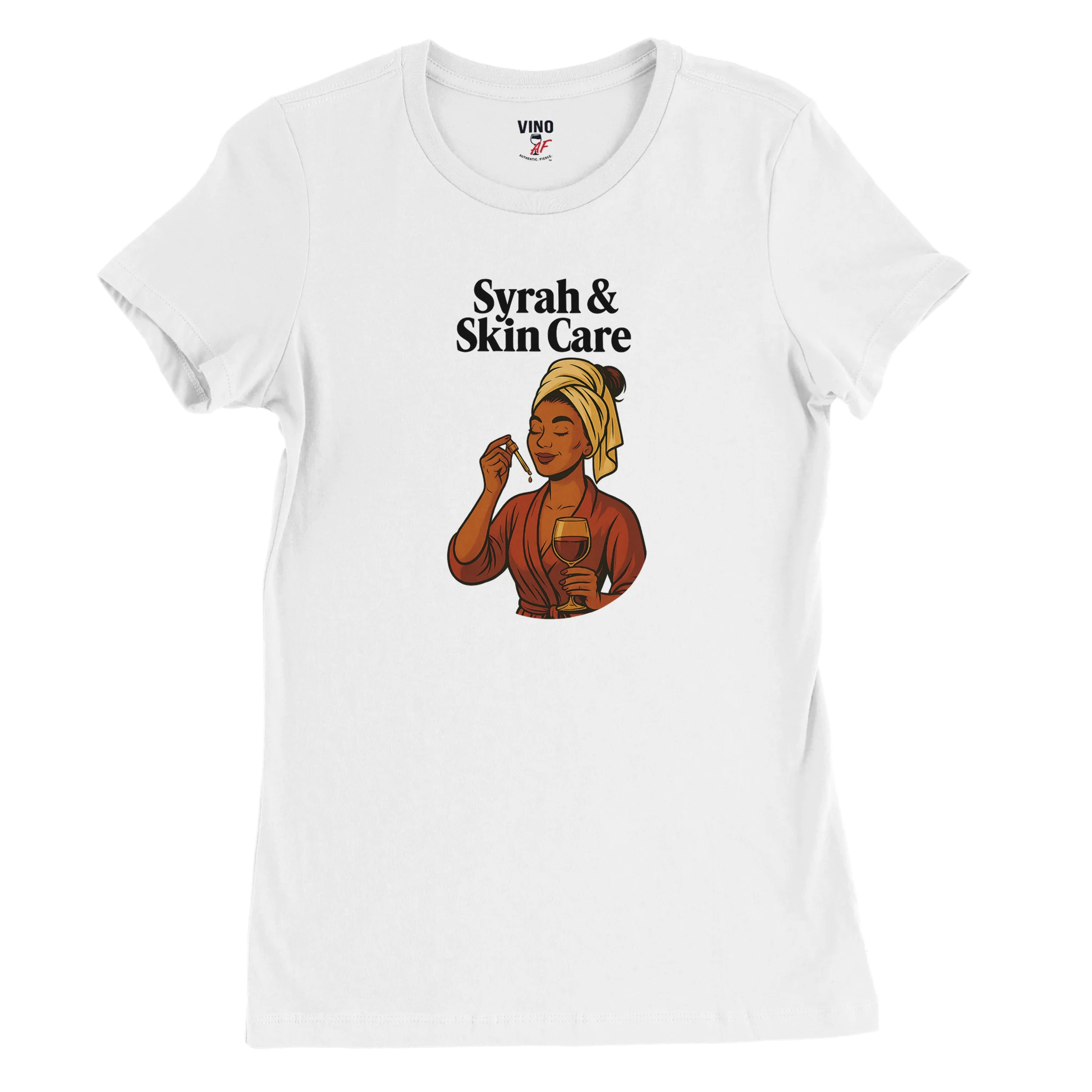 Cozy wine night tee for women who snack, sip, and skip the drama. Comfy vibes, bougie energy.