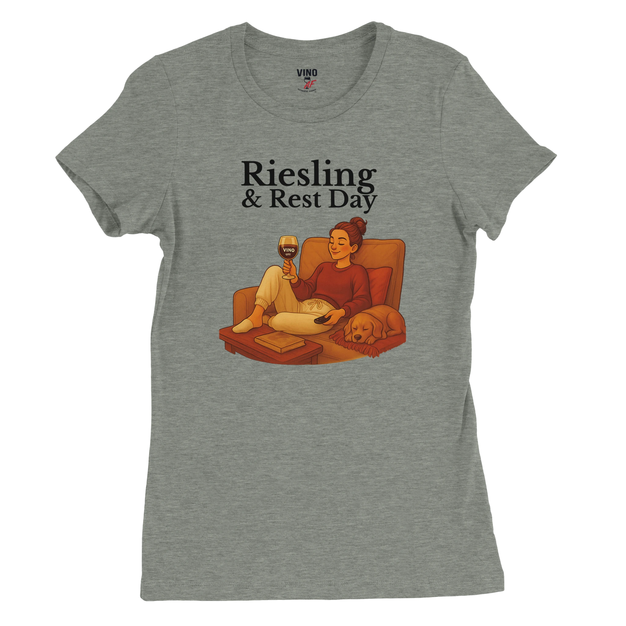 Cozy wine night tee for women who snack, sip, and skip the drama. Comfy vibes, bougie energy.