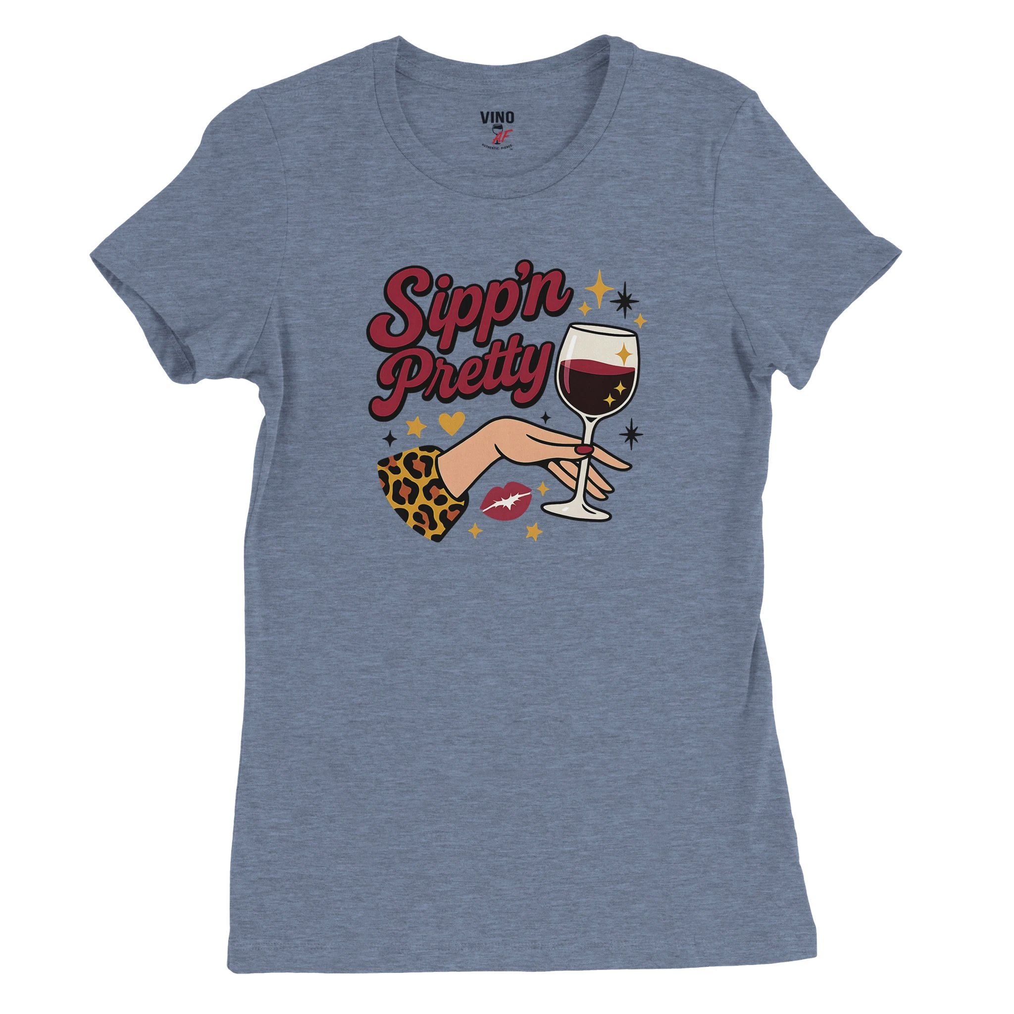 Cozy wine night tee for women who snack, sip, and skip the drama. Comfy vibes, bougie energy.