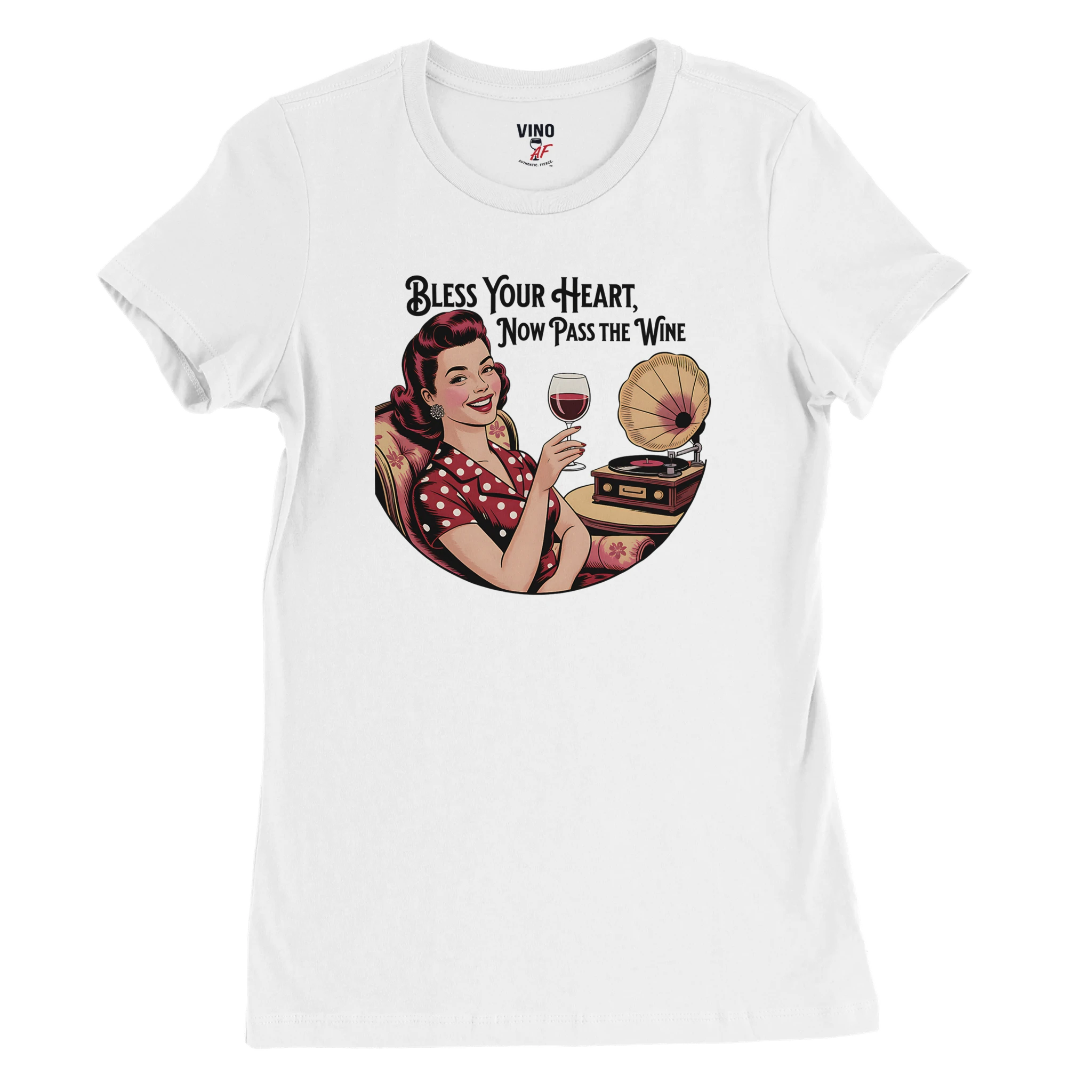 Cozy wine night tee for women who snack, sip, and skip the drama. Comfy vibes, bougie energy.