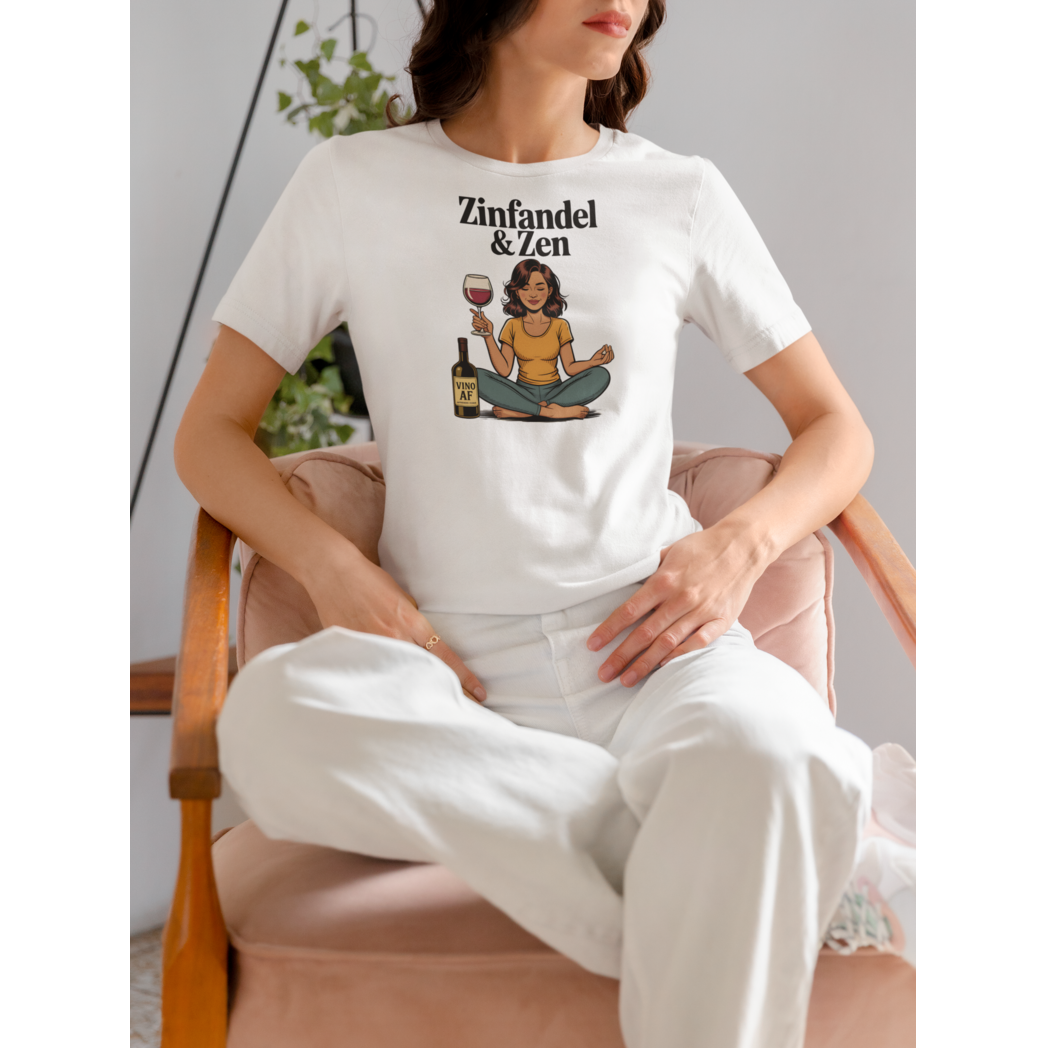 Cozy wine night tee for women who snack, sip, and skip the drama. Comfy vibes, bougie energy.