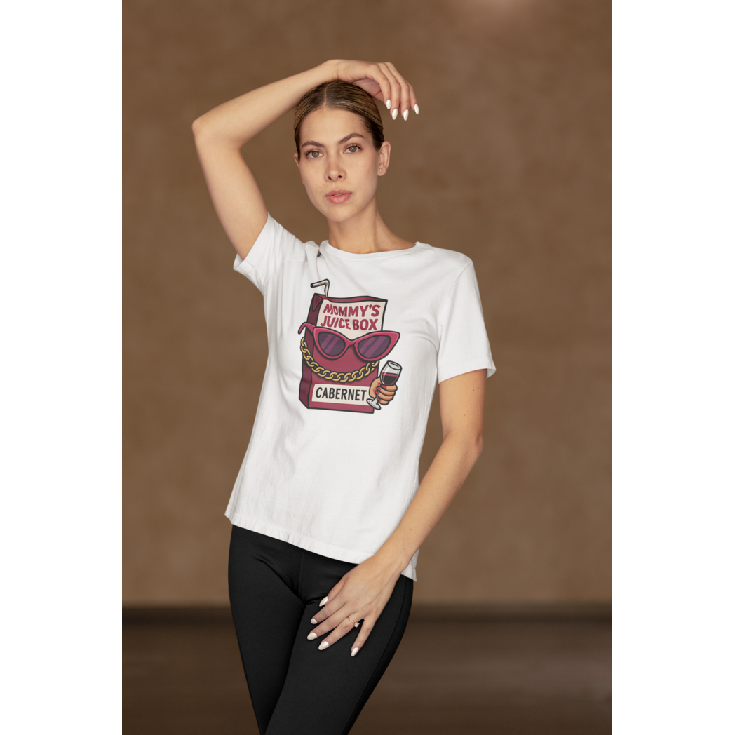 Cozy wine night tee for women who snack, sip, and skip the drama. Comfy vibes, bougie energy.
