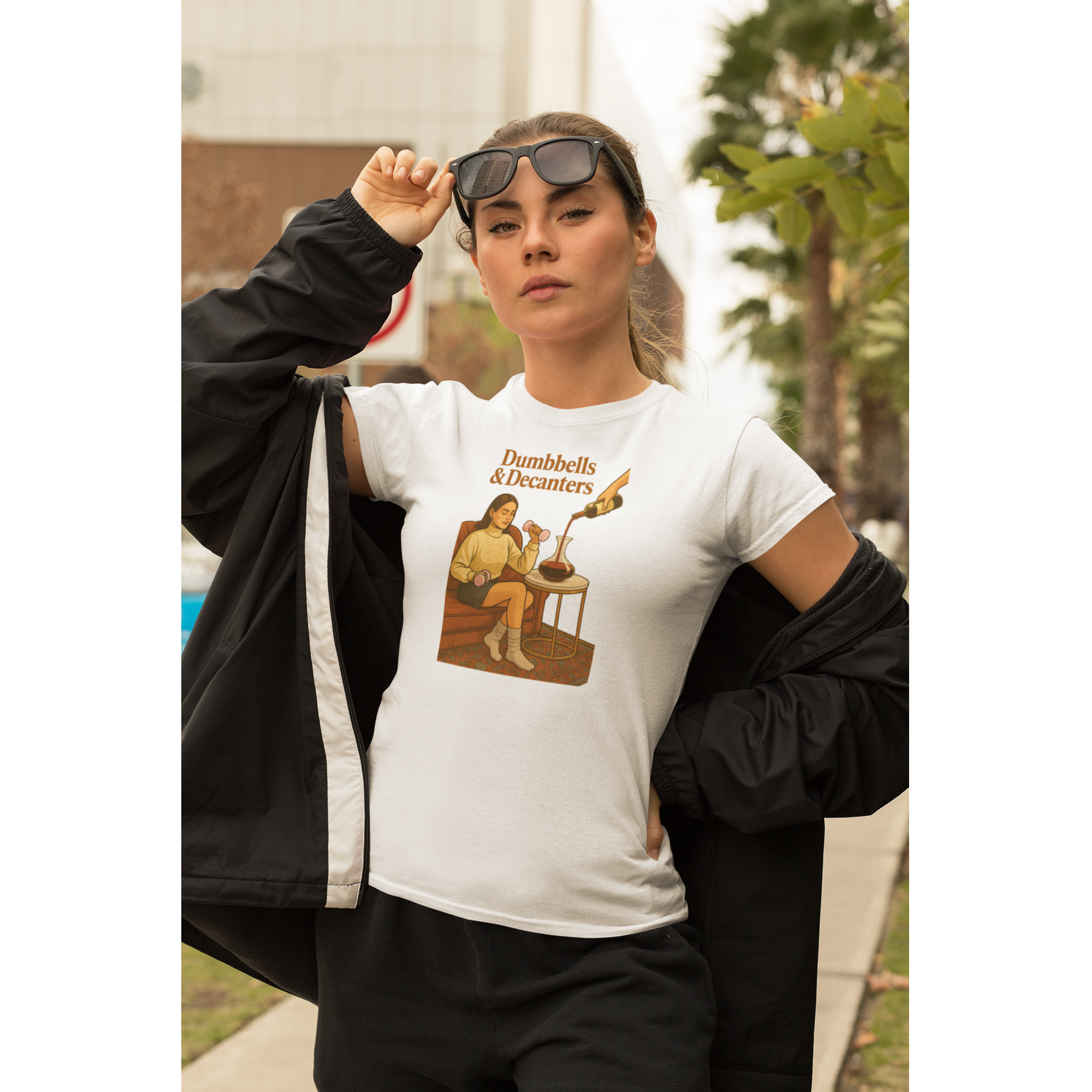 Cozy wine night tee for women who snack, sip, and skip the drama. Comfy vibes, bougie energy.