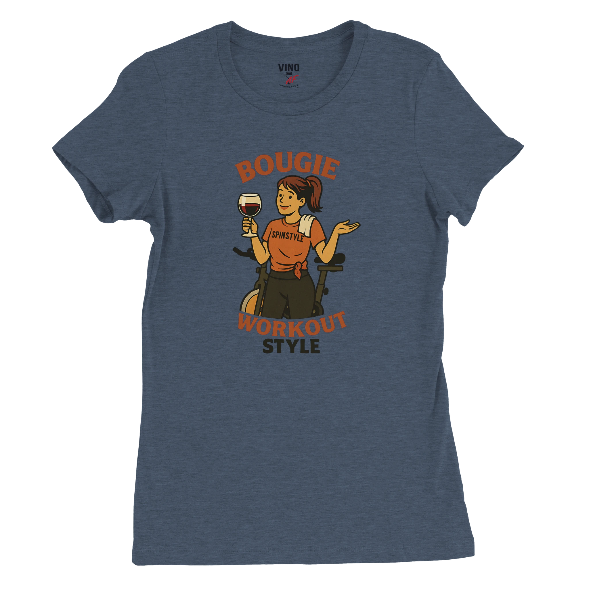 Cozy wine night tee for women who snack, sip, and skip the drama. Comfy vibes, bougie energy.