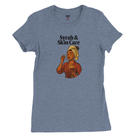 Cozy wine night tee for women who snack, sip, and skip the drama. Comfy vibes, bougie energy.
