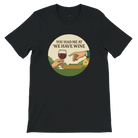 Retro sarcasm wine shirt – unfiltered and proud