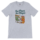 Retro sarcasm wine shirt – unfiltered and proud