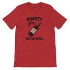 Retro sarcasm wine shirt – unfiltered and proud