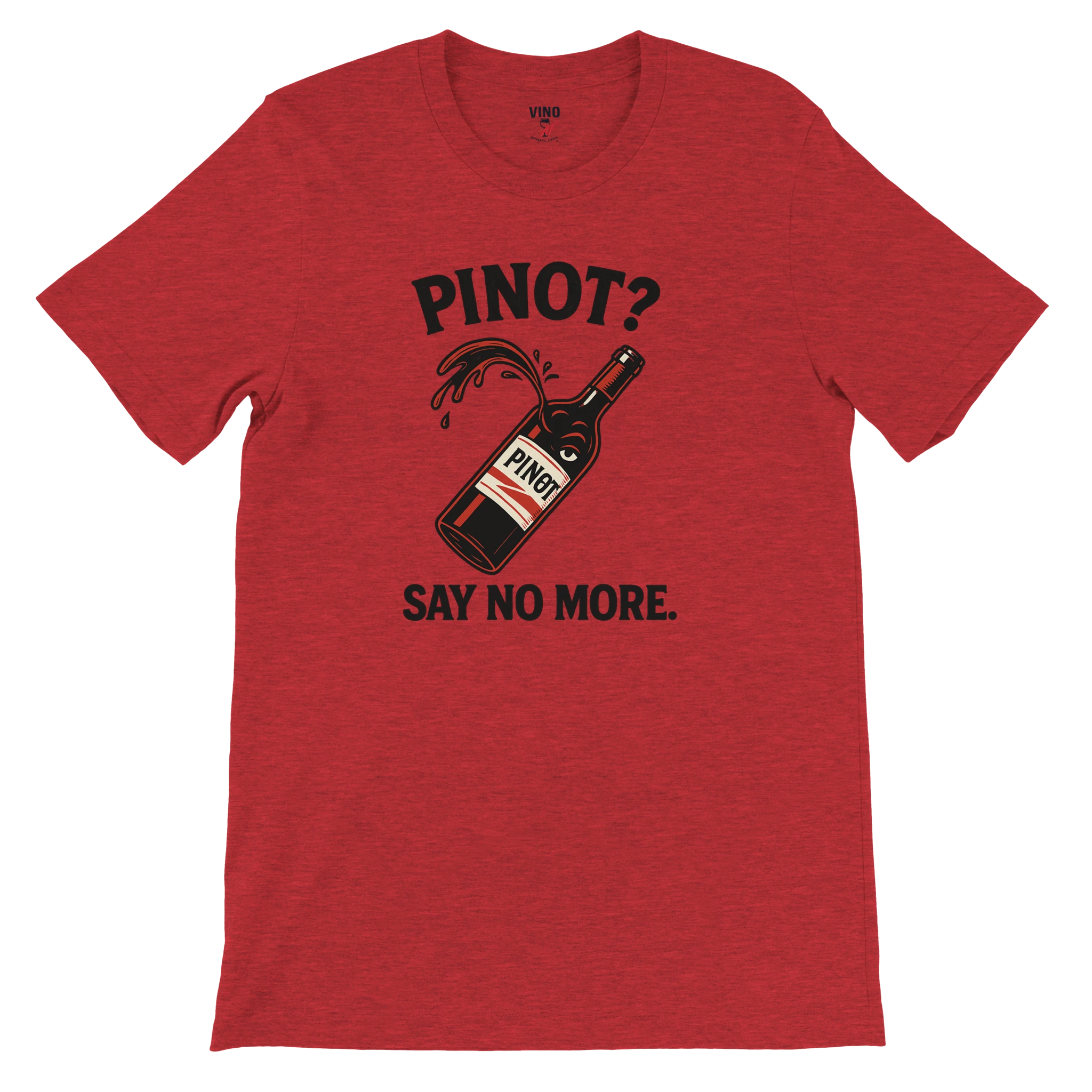 Retro sarcasm wine shirt – unfiltered and proud
