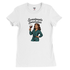 Cozy wine night tee for women who snack, sip, and skip the drama. Comfy vibes, bougie energy.