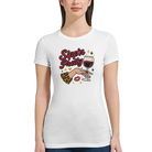 Cozy wine night tee for women who snack, sip, and skip the drama. Comfy vibes, bougie energy.