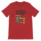 Retro sarcasm wine shirt – unfiltered and proud