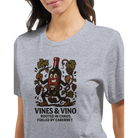 Retro sarcasm wine shirt – unfiltered and proud