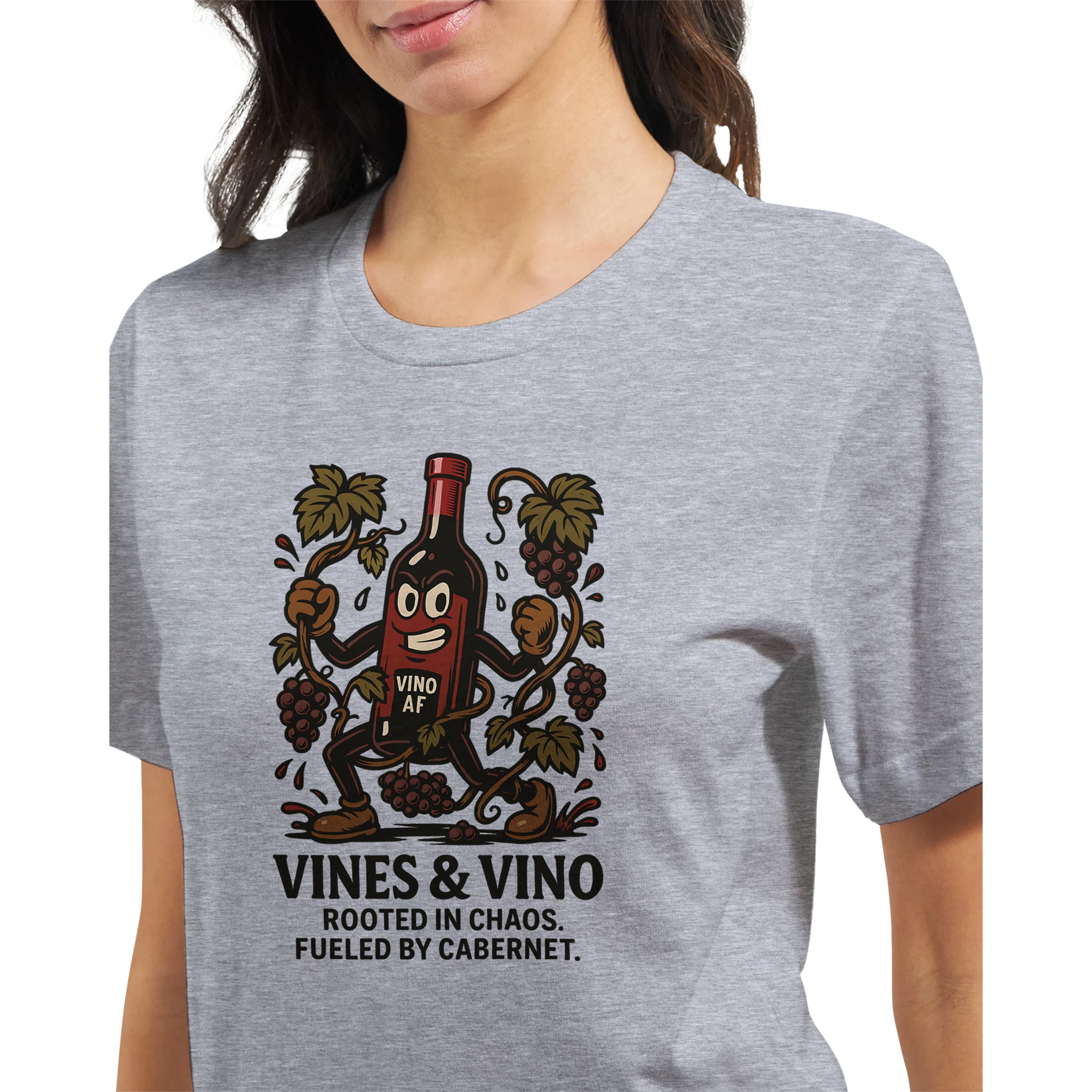 Retro sarcasm wine shirt – unfiltered and proud