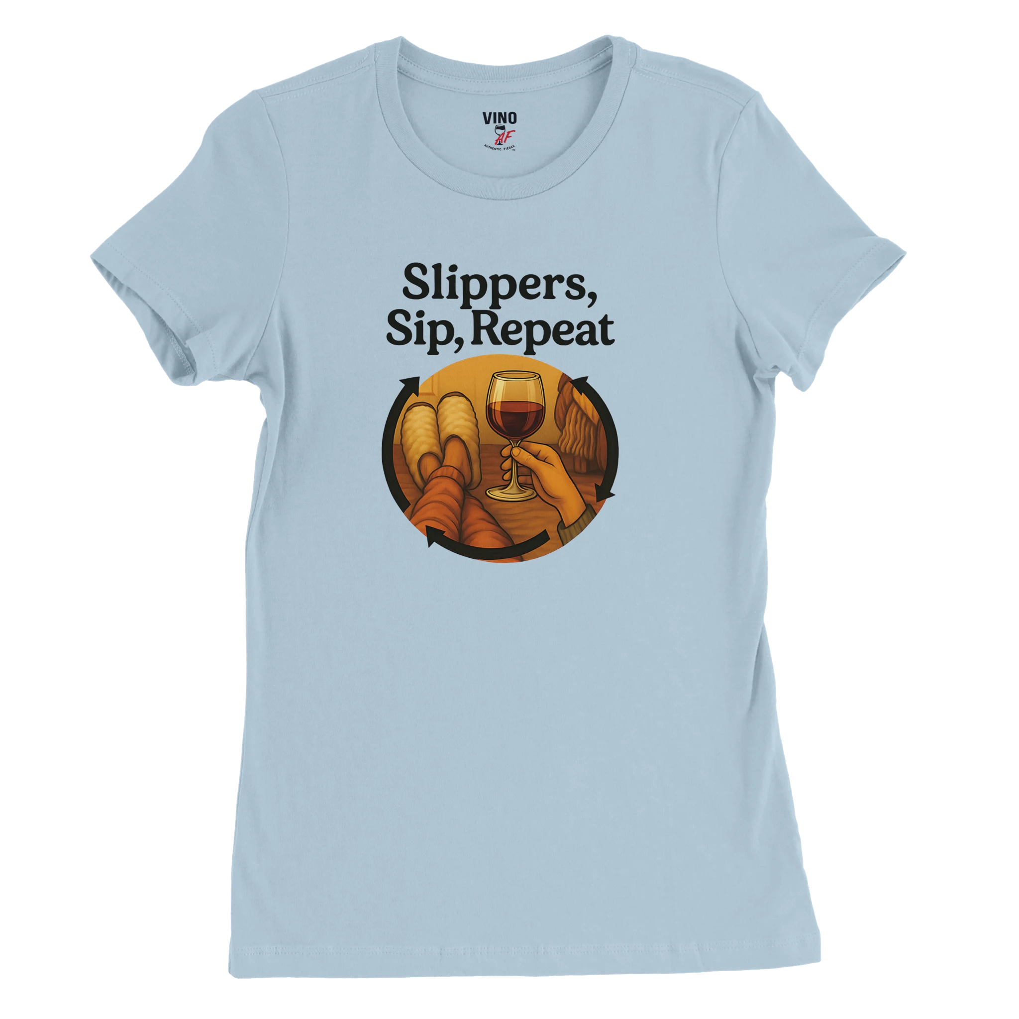 Cozy wine night tee for women who snack, sip, and skip the drama. Comfy vibes, bougie energy.