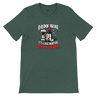 Retro sarcasm wine shirt – unfiltered and proud