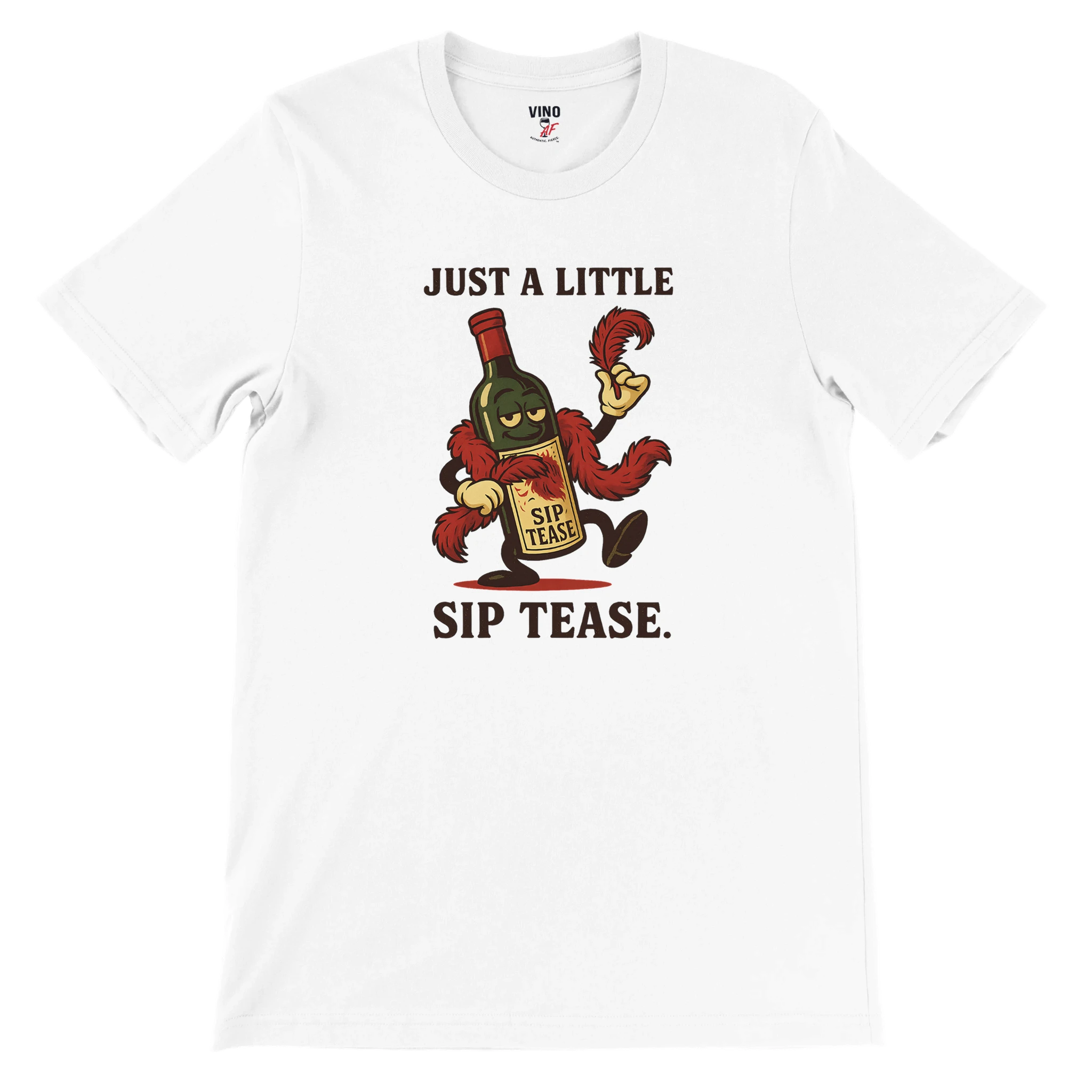 Retro sarcasm wine shirt – unfiltered and proud