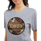 Retro sarcasm wine shirt – unfiltered and proud