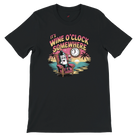 Retro sarcasm wine shirt – unfiltered and proud