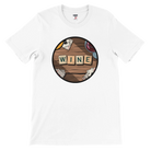 Retro sarcasm wine shirt – unfiltered and proud