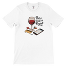 Retro sarcasm wine shirt – unfiltered and proud