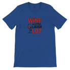 Retro sarcasm wine shirt – unfiltered and proud