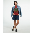 Retro sarcasm wine shirt – unfiltered and proud