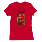 Cozy wine night tee for women who snack, sip, and skip the drama. Comfy vibes, bougie energy.