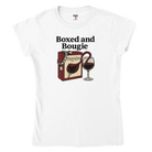 Cozy wine night tee for women who snack, sip, and skip the drama. Comfy vibes, bougie energy.