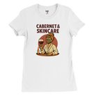 Cozy wine night tee for women who snack, sip, and skip the drama. Comfy vibes, bougie energy.