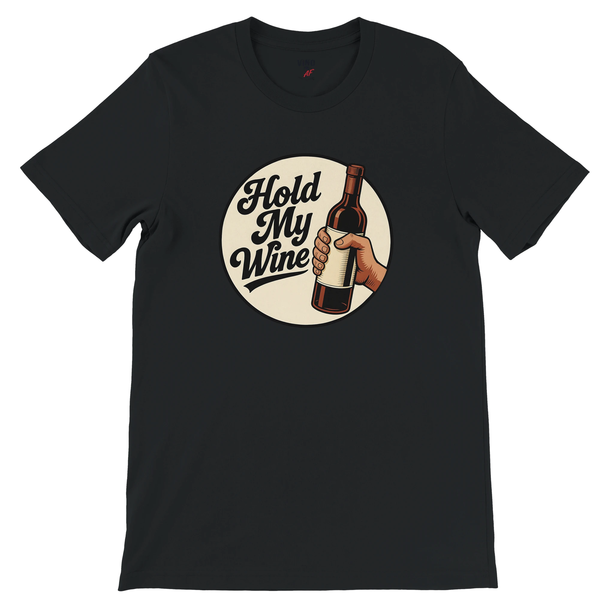 Retro sarcasm wine shirt – unfiltered and proud