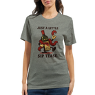 Retro sarcasm wine shirt – unfiltered and proud